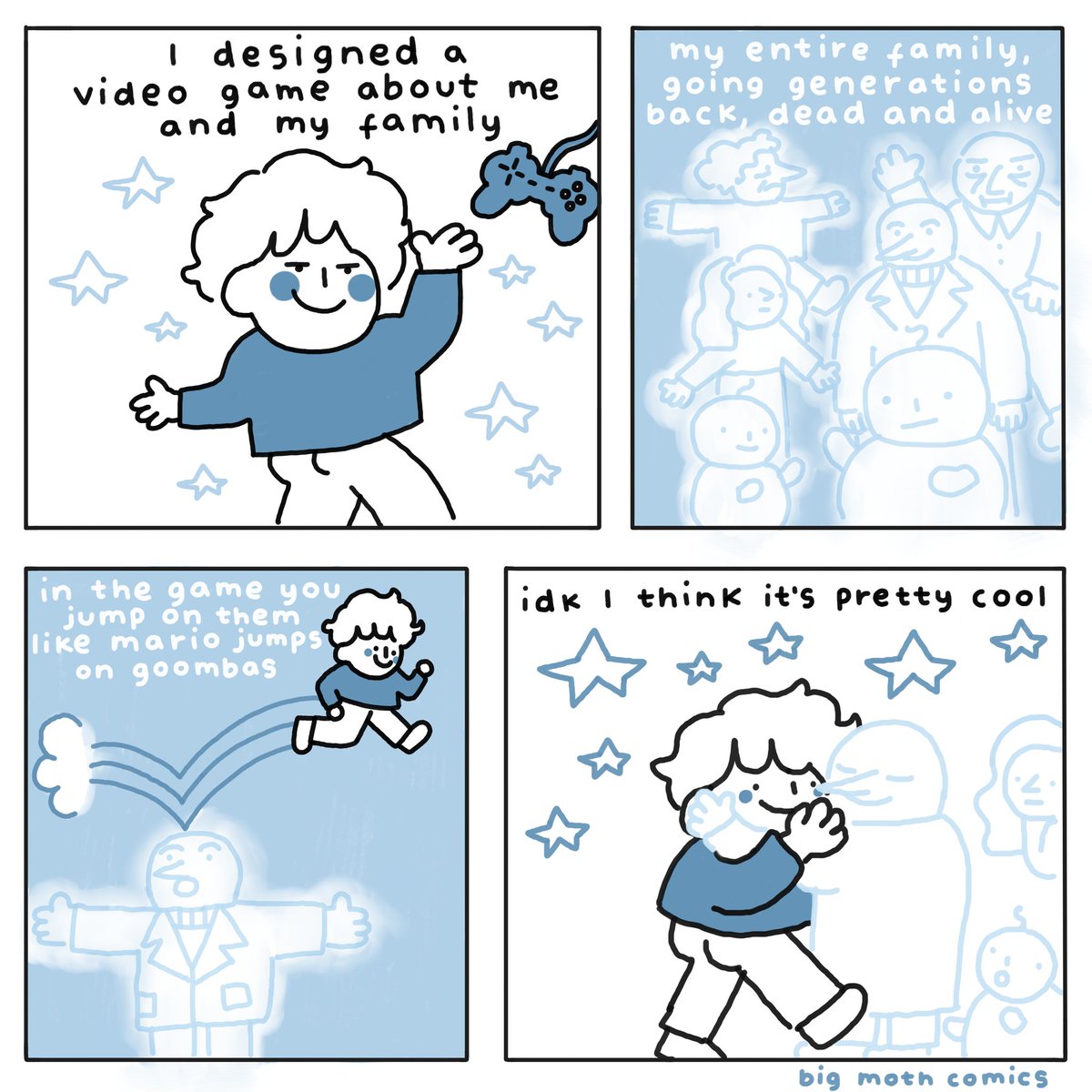 I designed a video game.