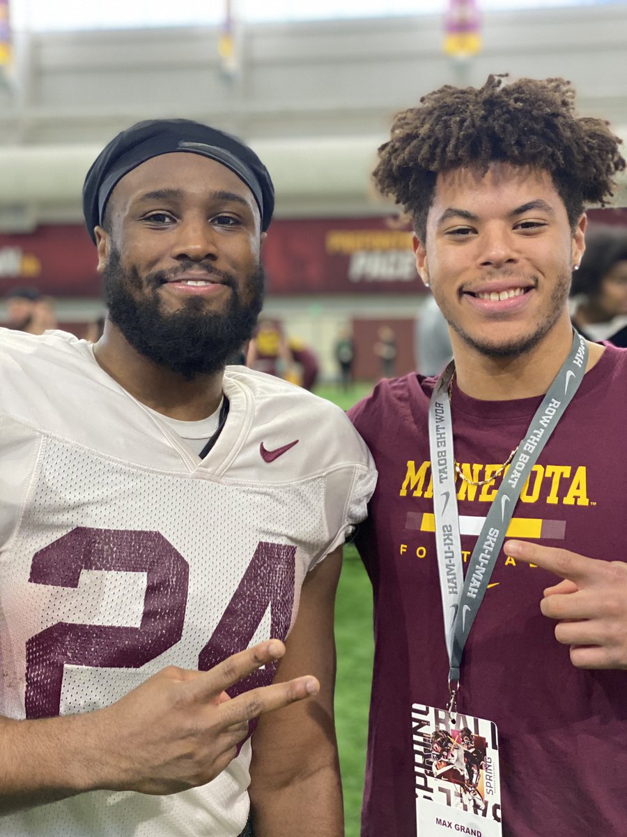 I’m so excited for these two to get to know each other better.  Row the boat, Ski-U-Mah, GO Gophers!  <a href="/MaxGrand6/">Max Grand</a> <a href="/_MoIbrahim/">Coach Mo</a> @UMcoachburns <a href="/Coach_Fleck/">P.J. Fleck</a> <a href="/GCRecruit/">Gerrit Chernoff</a> <a href="/Shakes_GopherFB/">John Schaekel</a>