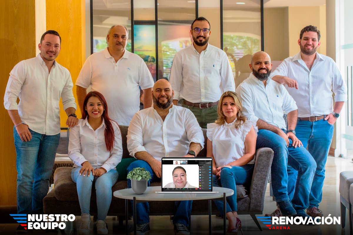 Les presento mi gran equipo de trabajo, donde juntos desde el #COENA haremos las transformaciones que ya tenemos delineadas en nuestros 5 puntos claves.
Ricardo Godoy-Elsa Valle-Mario Calderón-Verónica Henríquez-Cesar Reyes-Ondina Ramos-Rodrigo Escobar-Gerardo Méndez.
#ARENA