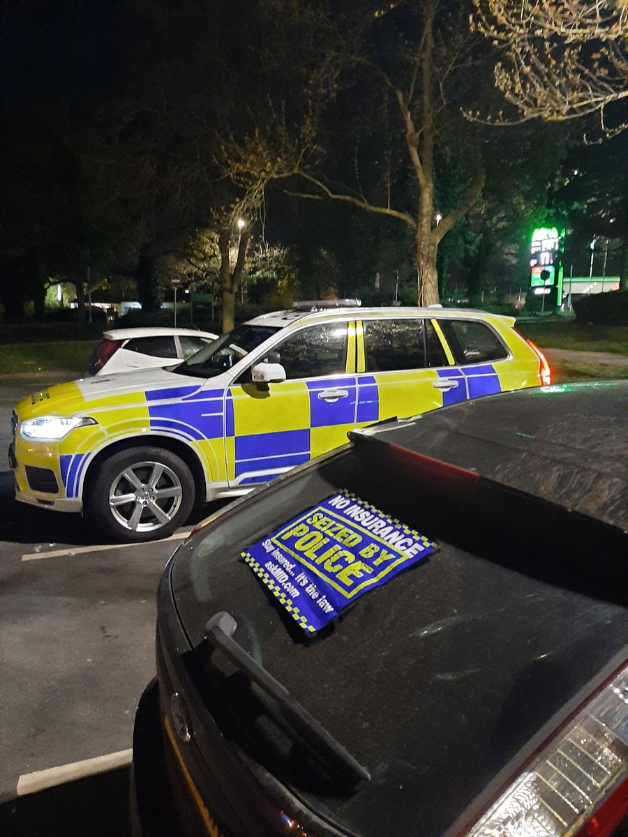 tvprp's tweet photo. #XRT01 #TTCShift #Bracknell&Wokingham #OpChromium
Whilst patrolling a car meet at Mereoak Park and Ride vehicle activated our in car ANPR. Vehicle stopped and driver spoken to. Transpires the driver has no insurance. TOR issued, driver now faces a fine and points.
#P0431 #P4121 https://t.co/wrB7QUZqOL