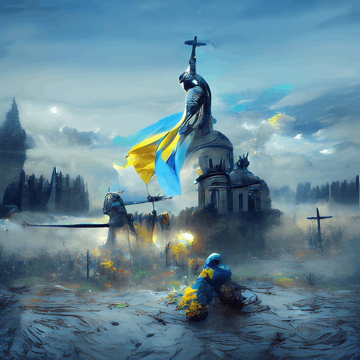 AliSalehArt's tweet photo. Glory to Ukraine 🇺🇦

Charity Auction Extended, Reserve (1+ $NEAR) not met.

100% of profits from sale will be donated in good faith to @UNICEF, to help children impacted by the war in Ukraine.

"Glory to Ukraine" on @ParasHQ | https://t.co/SeE0myZbxp

#CreateforUkraine #NearNFT https://t.co/3ev10eCN7A