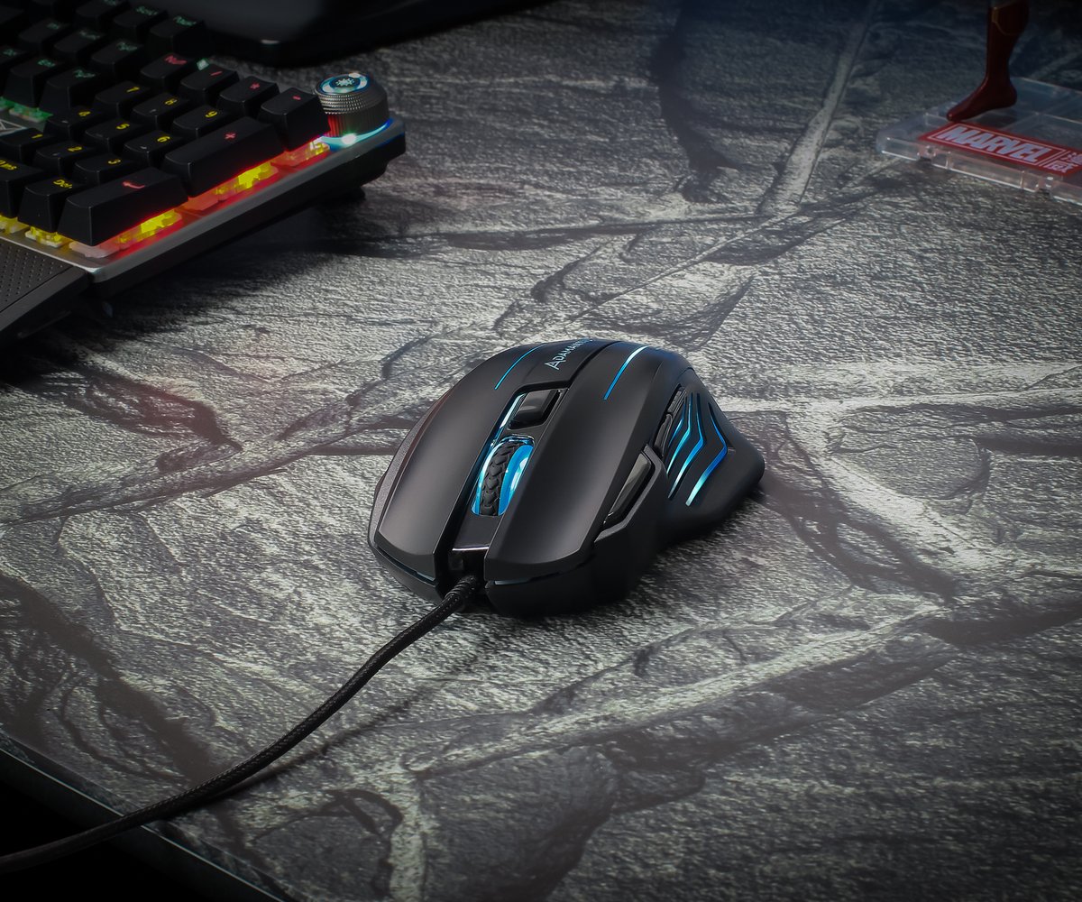 Adamantiun_'s tweet photo. DAGON, um #mouse de respeito pro seu arsenal! ☄🖱 https://t.co/oTT4jw1PoE