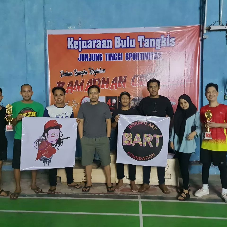 Borneo art foundation it's a representasion of the passion to support our region, the first event badminton match
#opensea #NFTartist #NFTs #NFT #NFTdrops #nftcollectors #NFTCommumity #NFTProject #NFTpolygon #Indonesia #MATIC