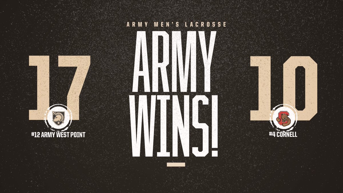 ArmyWP_MLax's tweet photo. DOWN GOES NO. 4️⃣😤🙌‼️

#GoArmy | #FamilyToughnessTradition https://t.co/jMBgCYlkAE