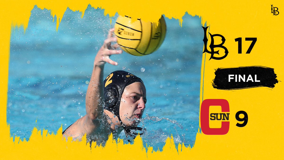 LBSUWaterPolo's tweet photo. THAT'S HOW YOU FINISH!

Marilia Mimides scores a career-high SIX goals as the Long Beach State defeats Cal State Northridge.

#GoBeach | #LBNation https://t.co/8nwqkNrQgo