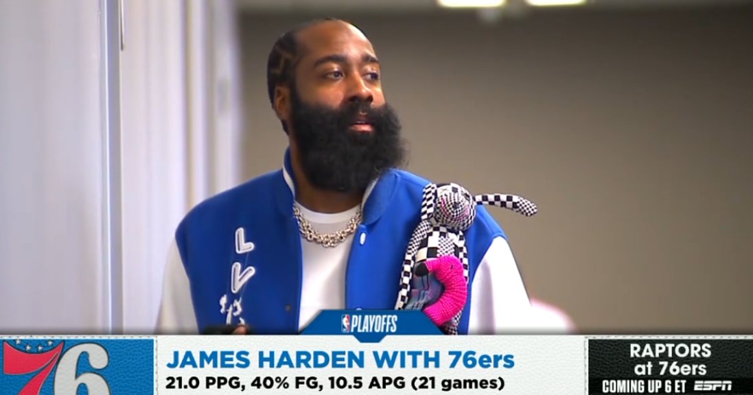 gifdsports on Twitter "James Harden is wild for wearing a jacket with