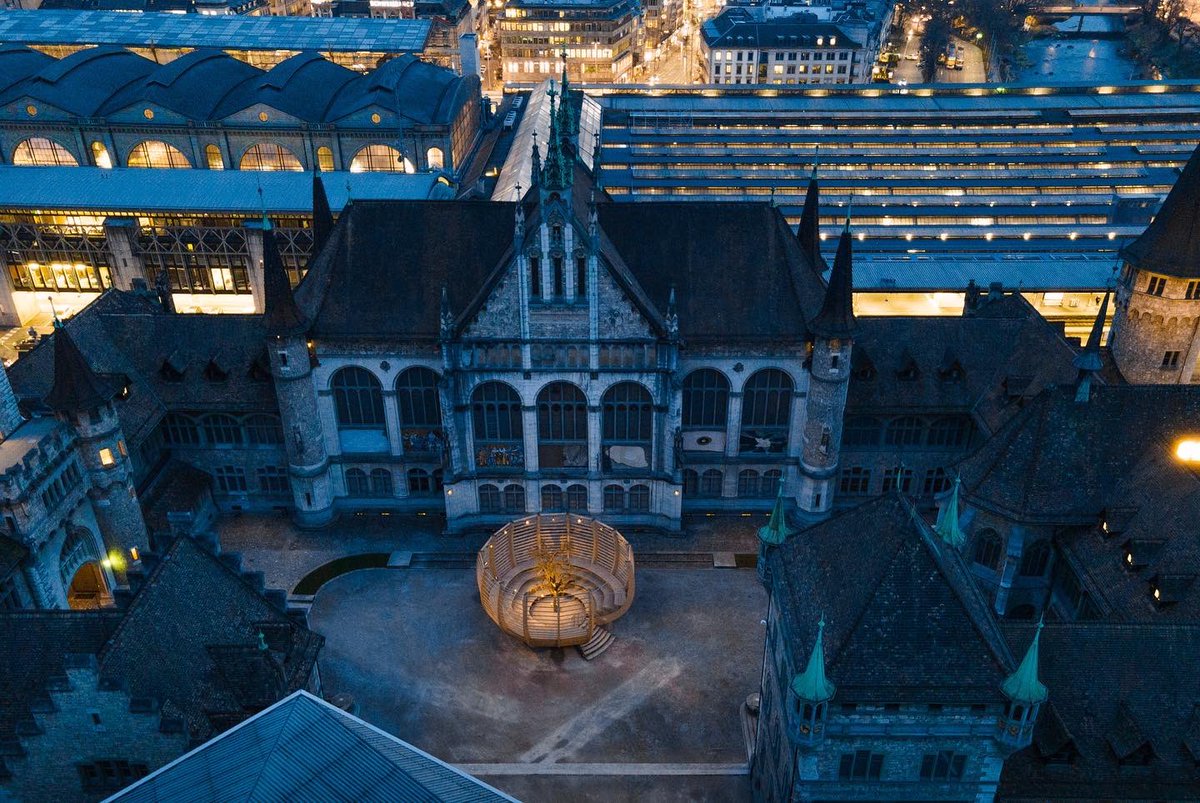 littmann_klaus's tweet photo. Have you already seen the exhibition "In the Forest. A Cultural History" in the @LMZurich & the "ARENA FOR A TREE" by Klaus Littmann in the inner courtyard?
https://t.co/t8btJXcCn5
#arenaforatree #arenafüreinenbaum #ImWald https://t.co/84l1oJdvbD