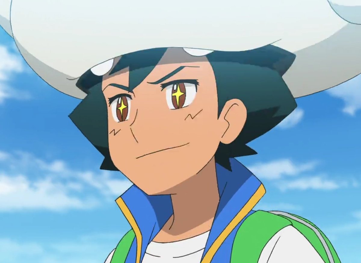 Se asoma.

¡Quiere tener un duelo Pokémon!
