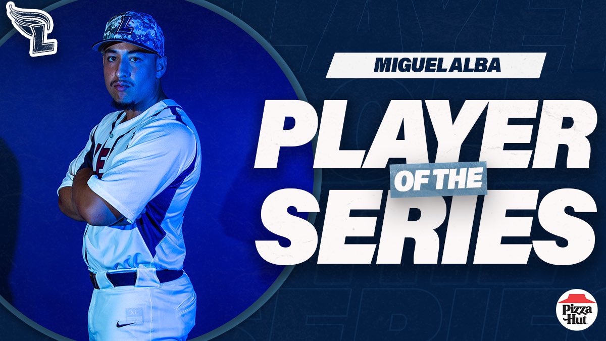 LeeUBaseball's tweet photo. Complete game GEM for Miguel Alba at the Carp today ⭐️⭐️⭐️⭐️⭐️

His line in Game 3: 

CG
9 IP
1 ER
2 BB
12 K (most in any game this year by a Flame)

We see you, @miguuelaalba. 👀 #PlayerOfTheSeries https://t.co/QTQVmT6kID