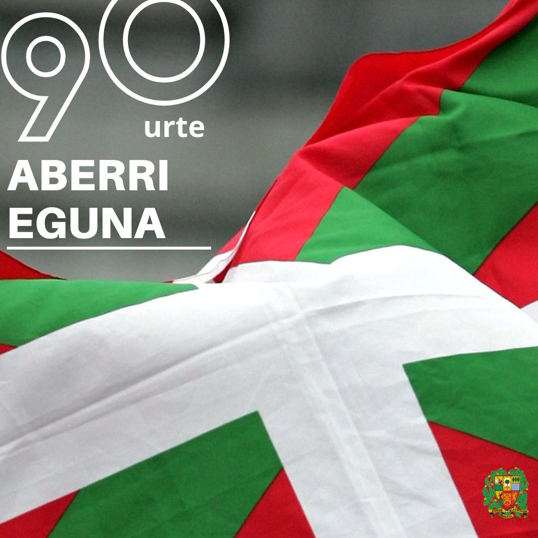 CentroBascoSP's tweet photo. São 90 anos do Dia da Pátria Basca comemorado sempre na Páscoa!
Feliz Aberri Eguna 2022! https://t.co/NUoIIC6XPe