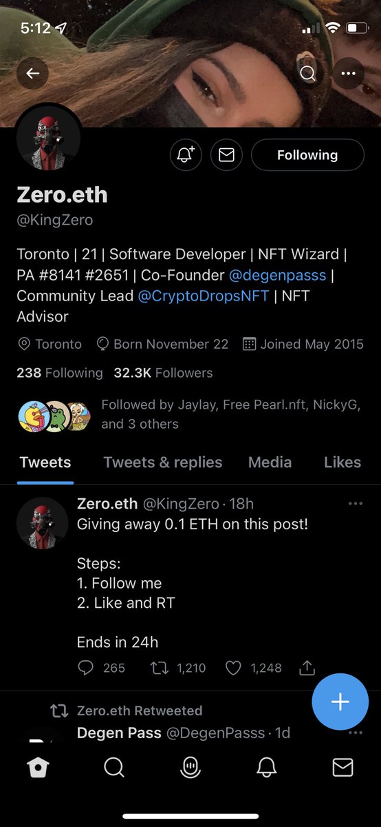 narie_nft's tweet photo. @DegenPasss @DegenGiveaways @KingZero @NFTjakeyy @cryptodropsnft If I won this I would pass out @NoemiNft @khanCryptoNFT @josh_shore https://t.co/1zNzmJ8f8u