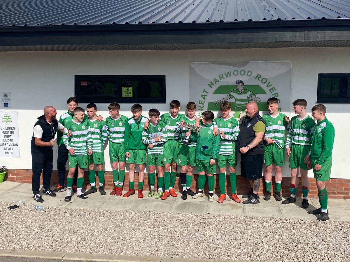 Congratulations to my U15 Greens, Winning the Div 1 Title in the Accrington Lge