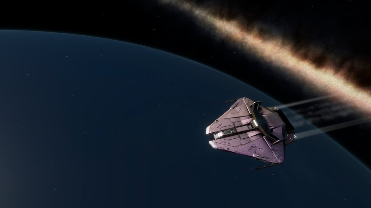CmdrPete's tweet photo. From strange new plant species, to undiscovered water worlds and incredible solar activity! Another busy day studying the sights of the Kepler's Crest journey @EliteDangerous #Odyssey #Exploration https://t.co/Ax9dM7odDD