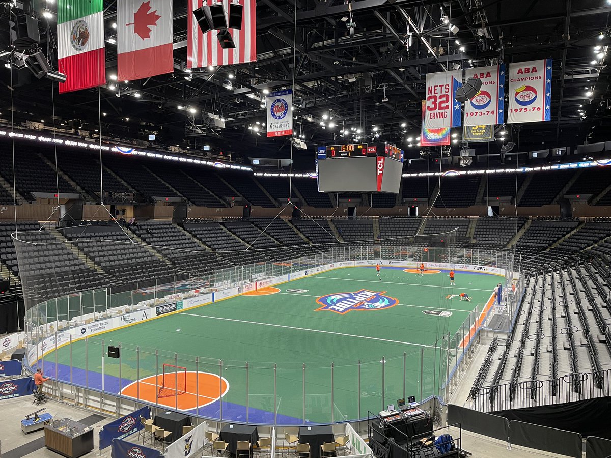 KZSportsMktg's tweet image. My nephew Jonathan wants to have a career in the world of professional sports &amp;amp; today he gets a small glimpse of what #GameDay is all about while attending the @newyorkriptide game at the @NassauColiseum!

Time for a pre-game tour to see how it all comes together!

#WarningIssued