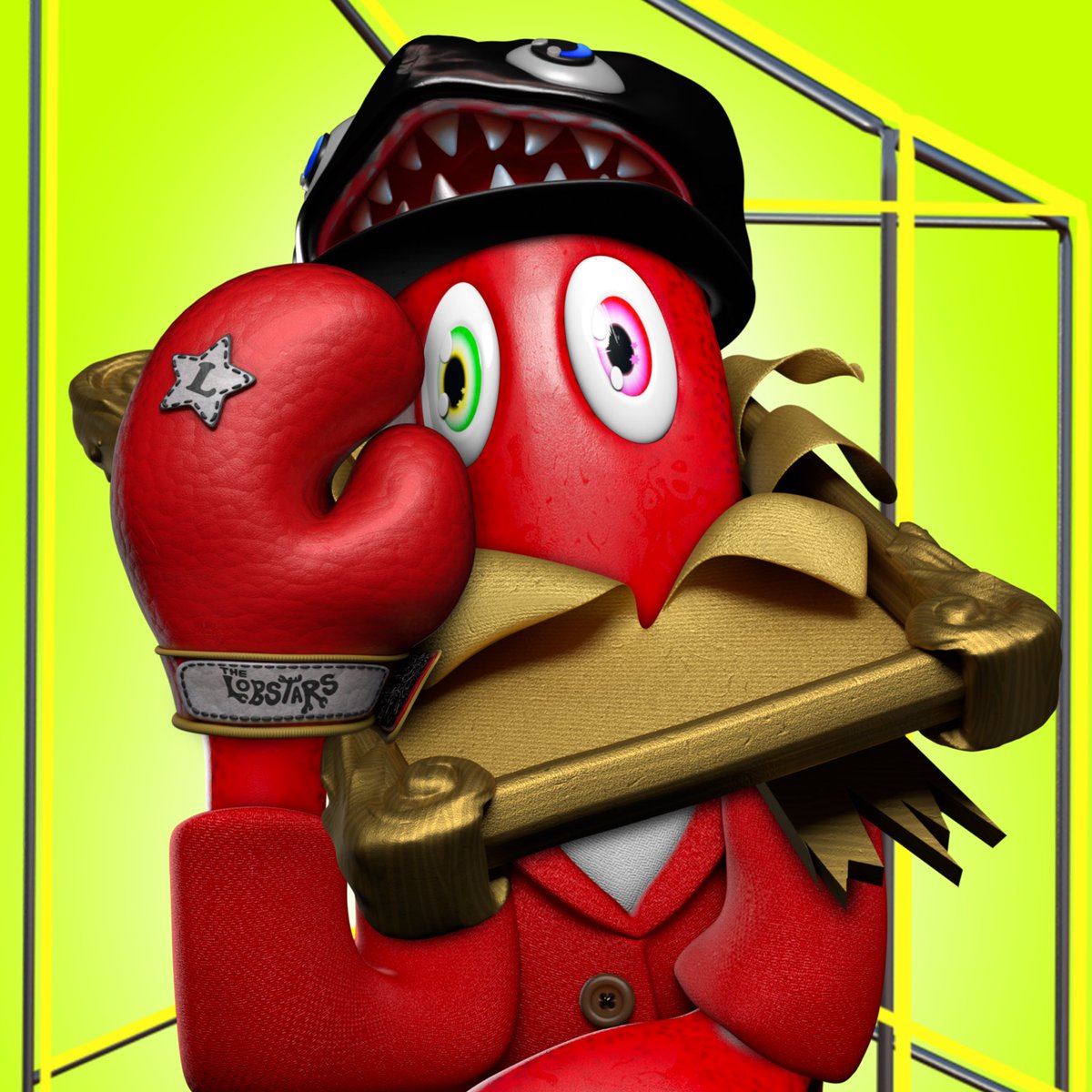 thelobstars's tweet photo. It was a matter of time!!! ⏰ 

Rank 76 just sniped for 0.69ETH!

Who else loves the boxing glove trait? 🥊 https://t.co/rcRiqjKl9S