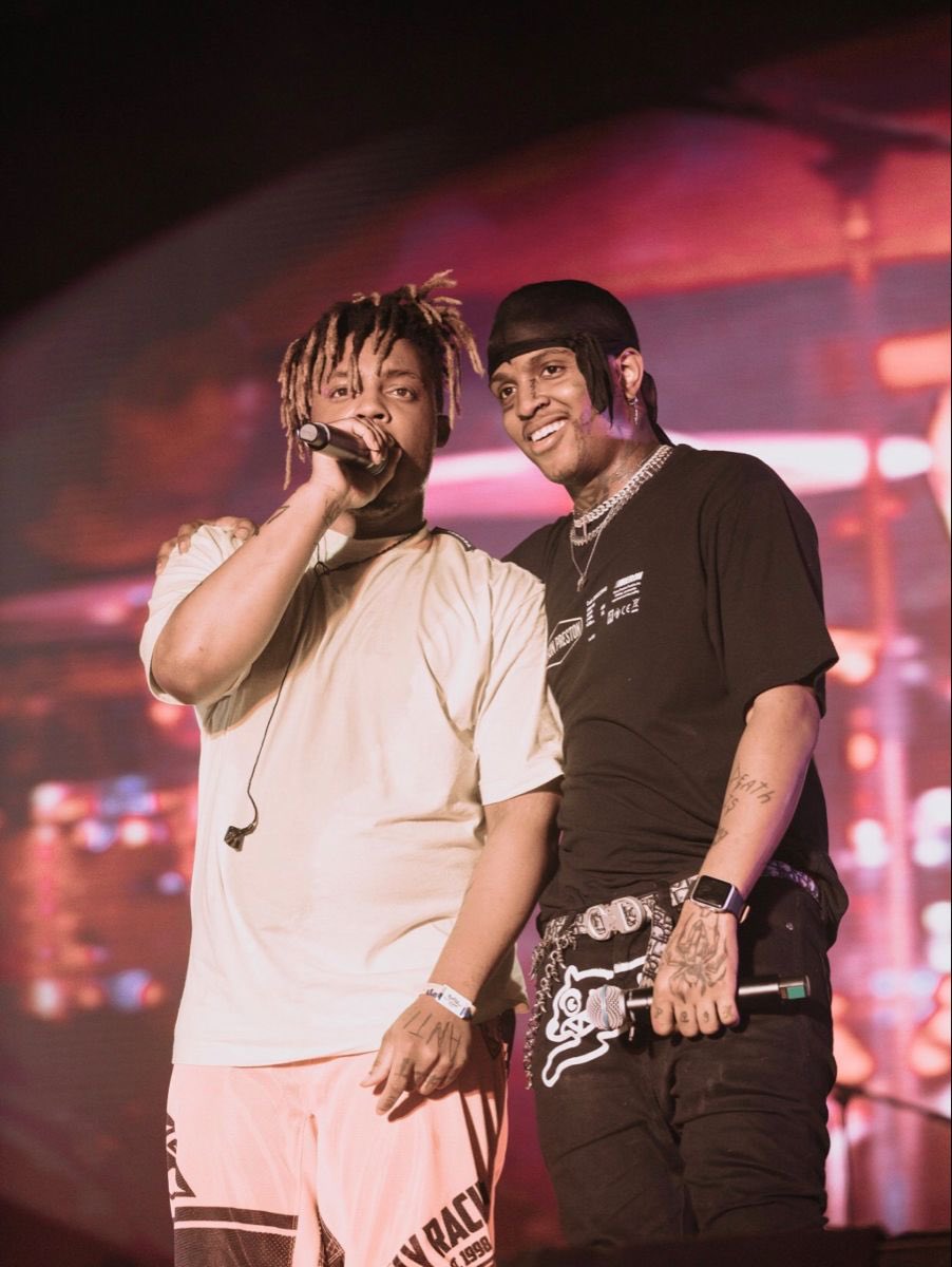 hardestSCpics's tweet photo. Juice WRLD &amp; Ski Mask The Slump God,
2019 https://t.co/f8uOPQee28
