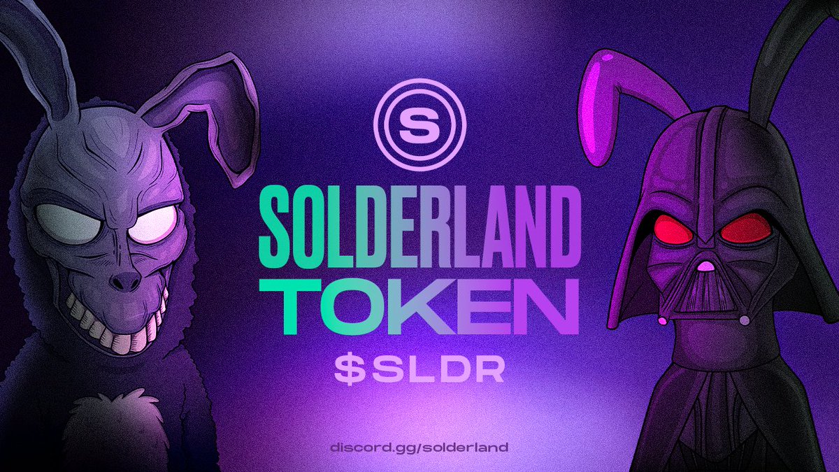 Solderland's tweet photo. $SLDR is open for trading! #Bunnish 🚀

Buy $SLDR: https://t.co/sRnSY6v876 https://t.co/0PRHVB127s