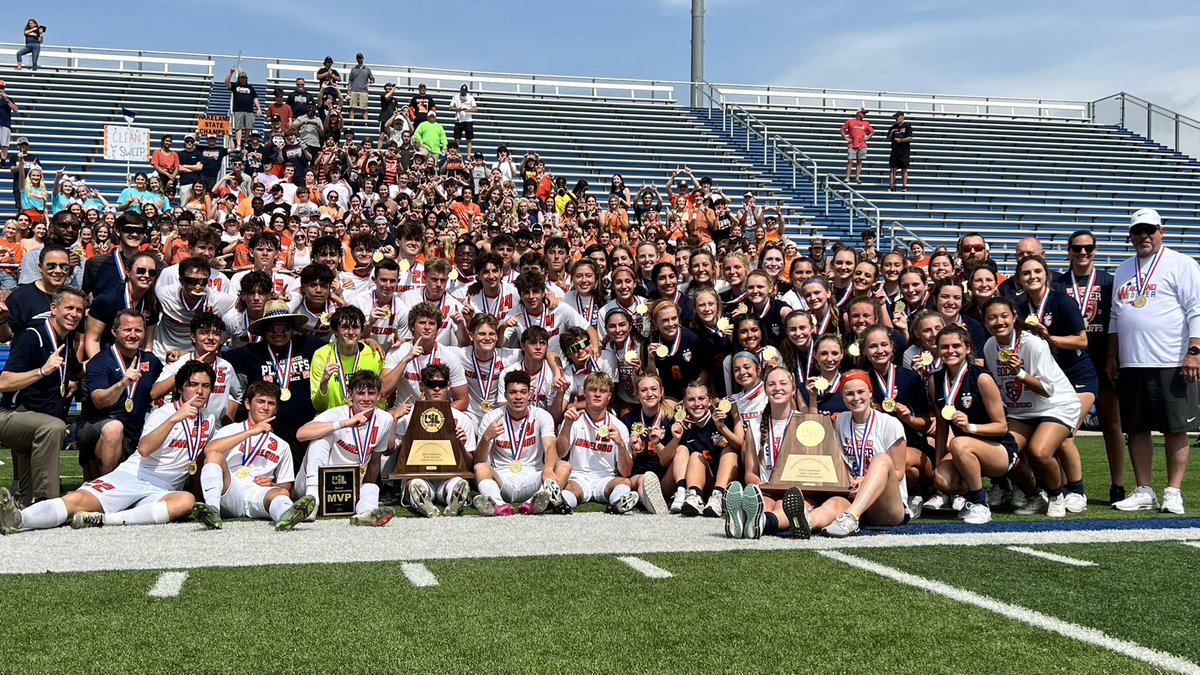 The Wolverines make it a <a href="/WakelandHS/">Wakeland High School</a> sweep in the Conference 5A #UILState Soccer Championships! 

Only two other teams have accomplished the feat in UIL State history (1985 Richardson &amp; 2018 Frisco Wakeland).