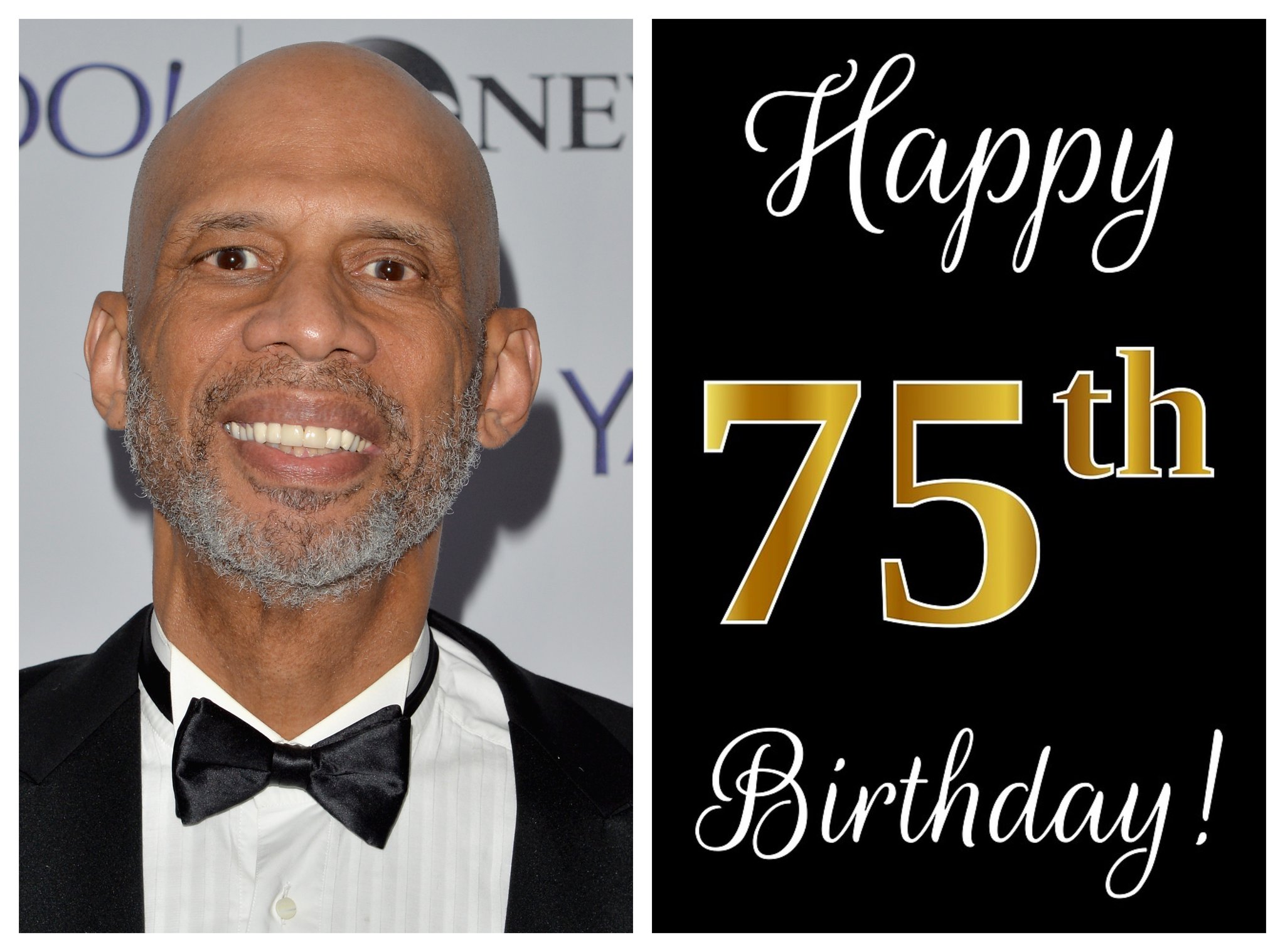 Happy 75th Birthday to one of NBA\s greatest players - Kareem Abdul-Jabbar 