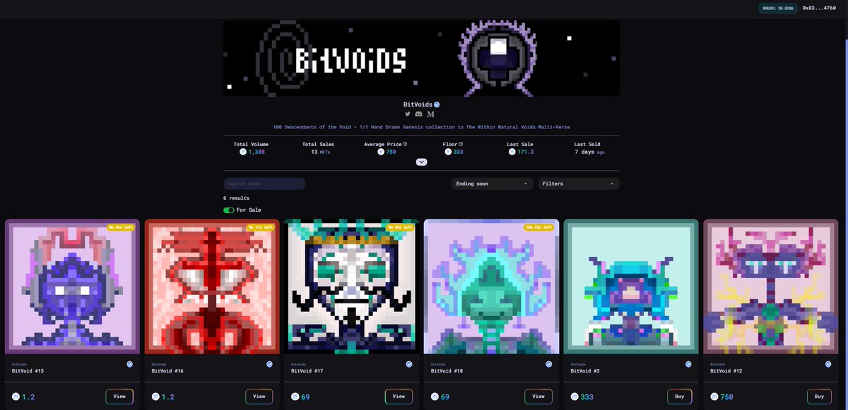 10 More minutes! 

The Rifts between the Voids are beginning to close!

paintswap.finance/marketplace/co…