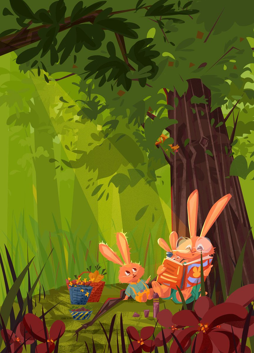HopSkipJumpFall's tweet photo. Picnic Afternoon! 🐰
#illustration #digitalart #digitalartwork #spring #springcreativitychallenge https://t.co/FBsJDk4PVJ