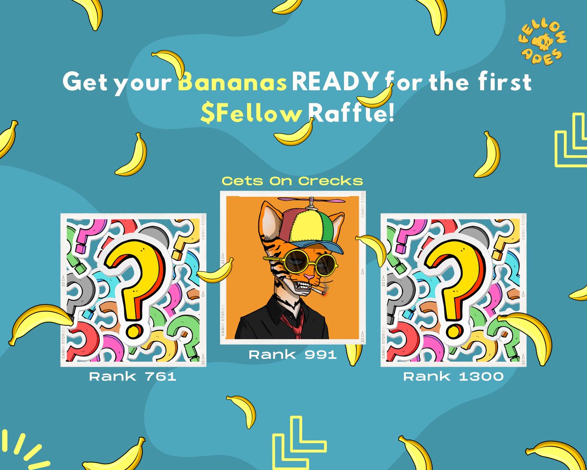 so, it’s getting even better <a href="/FellowApes/">Fellow Apes: Live Algorithmic Trade</a> we are so undervalued.

First raffle it’s nothing but a <a href="/CetsOnCreck/">CetsOnCreck is now CETS</a> 

Raffles are part of the team plan to help sustain $fellow value. 

<a href="/cozypront/">Cozy ⓣhe Caller 🔥💃🏻</a> 
<a href="/goodtreess/">goodtreess🌲</a> 
<a href="/FellowApes/">Fellow Apes: Live Algorithmic Trade</a> 
<a href="/TombStonedHS/">TombStoned</a> 
<a href="/DigitalArtDAO/">Digital Art Collectors</a>