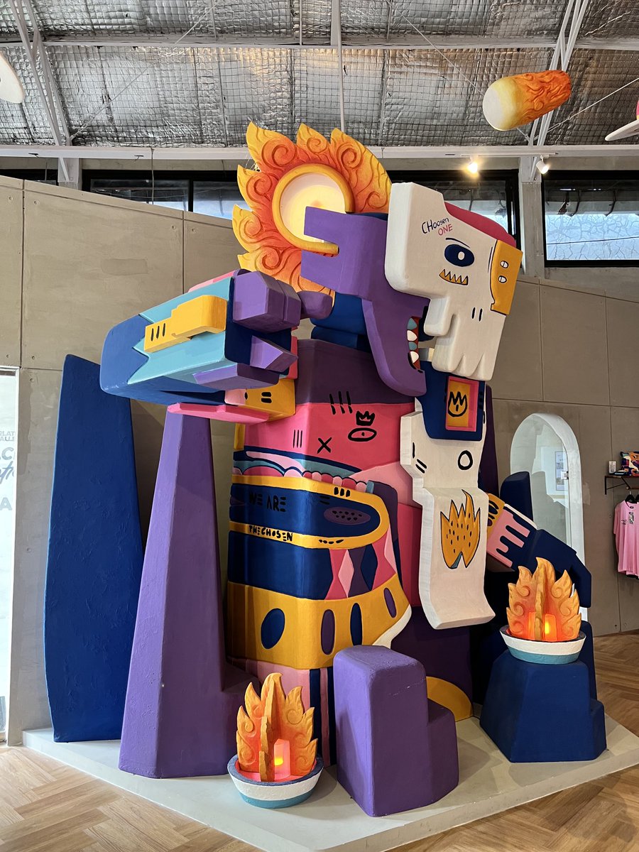 ⁦<a href="/SuperlativeSS/">Superlative Secret Society</a>⁩ amazing gallery. Pleased to have managed to visit these early days 🚀