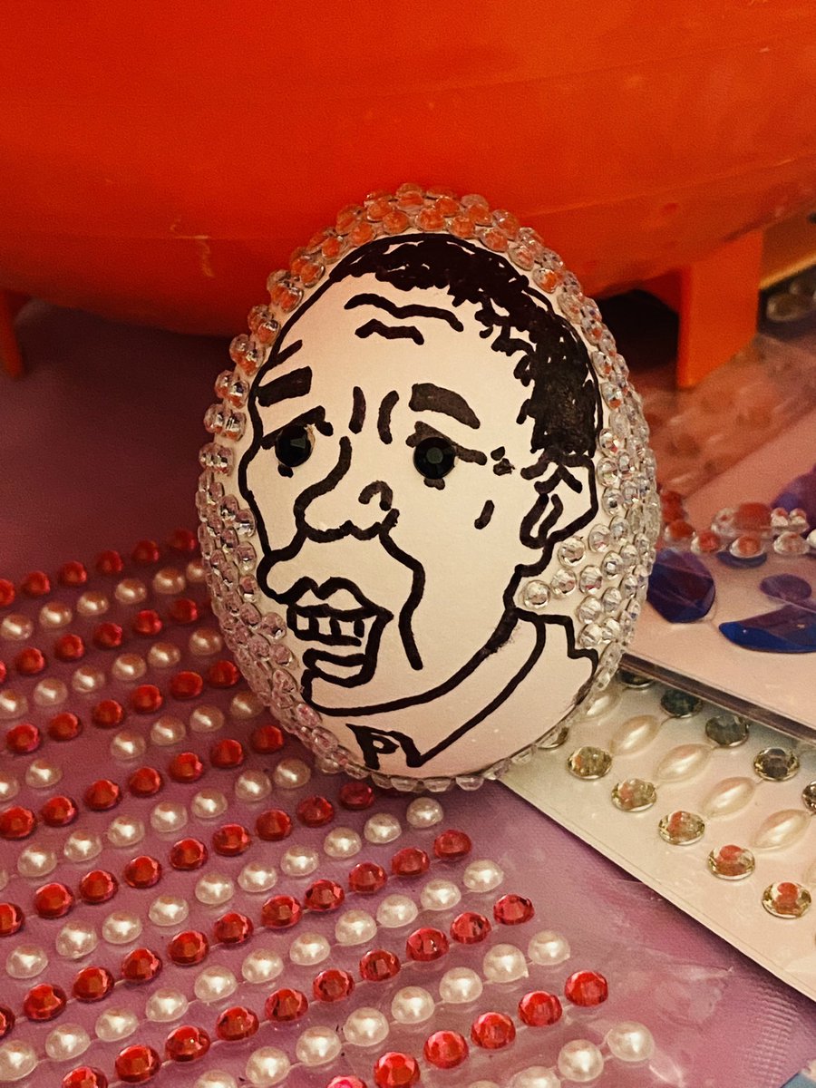 Won the egg contest for my #GilbertGottfried 🥸🤍