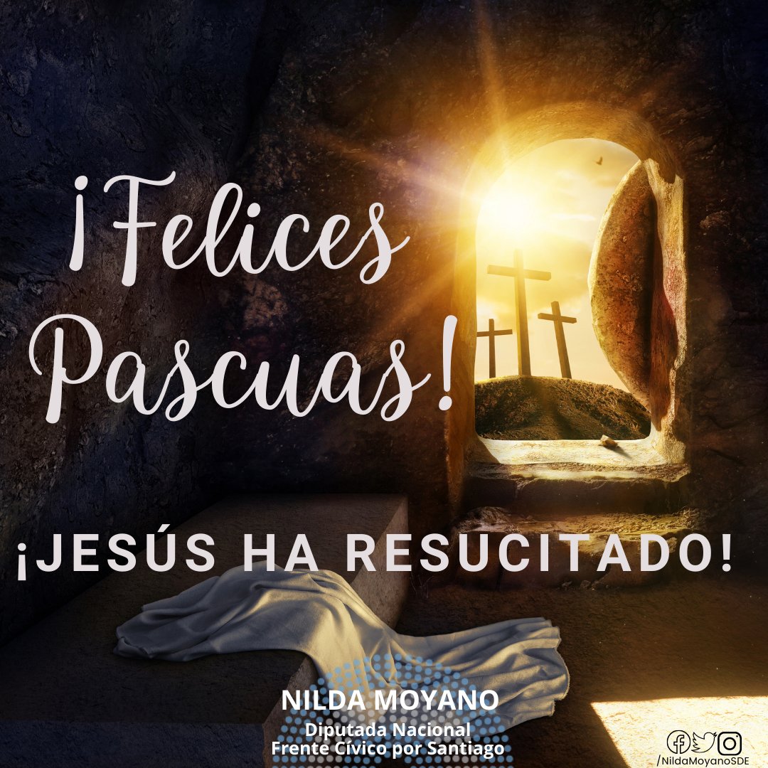 NildaMoyanoSDE's tweet photo. Renovemos en estas Pascuas la fe, el compromiso y la solidaridad.

Mis mejores deseos en este día de celebración para todas y todos. 

¡Felices Pascuas!

#PascuasDeResurreción
#Pascuas2022 https://t.co/GRpX42hZ0h