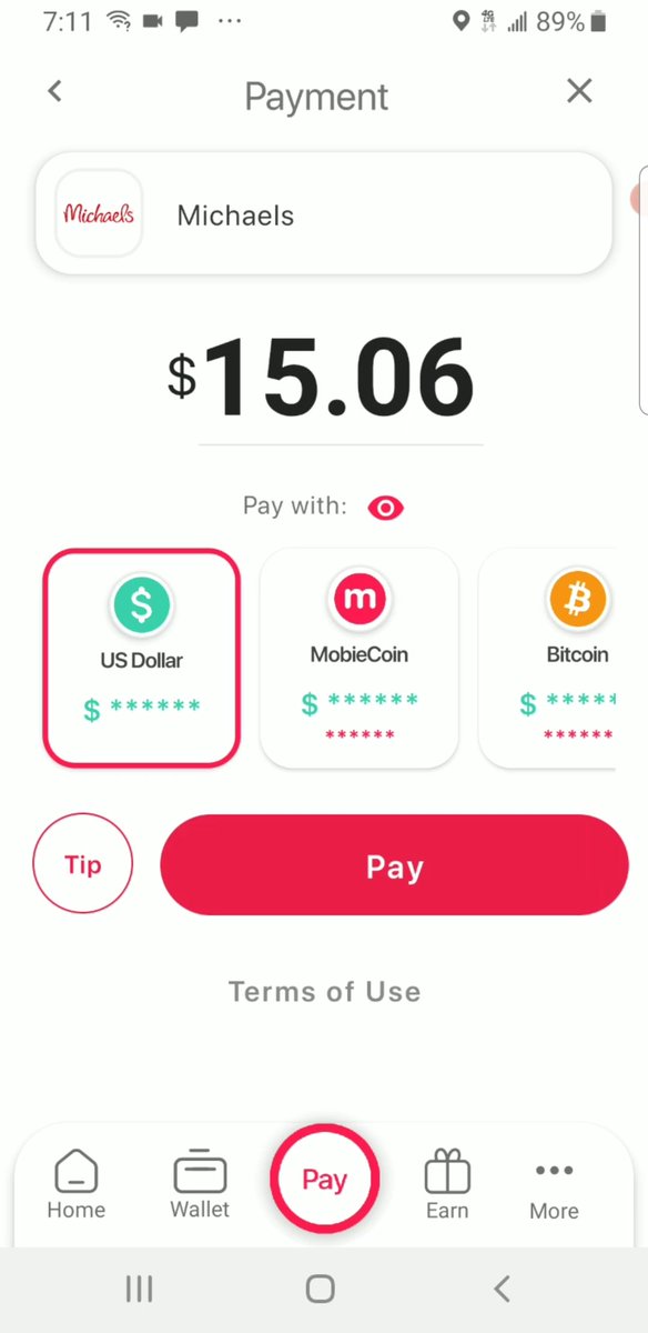 DegennyCrypto's tweet photo. Oh just getting 2% instant cash back on cash at @MichaelsStores using the crypto & fiat payments, banking, & trading super app & rewards ecosystem @MobieNetwork. $MBX #PayWithMobie https://t.co/OaGNQ1ooMW