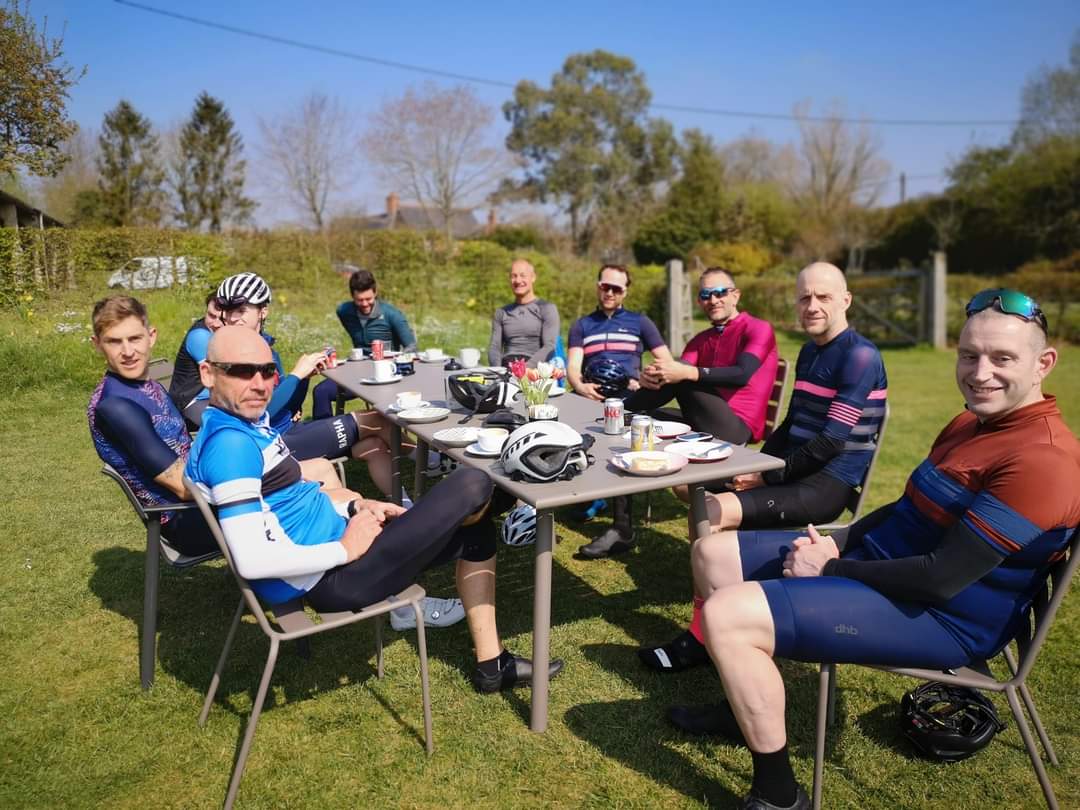VCR Sunny Days. A good turnout on Saturday to take advantage of the Spring ☀. Three good sized groups out enjoying some lumps and country views. #WeAreVCR #SunnyDays #BankHolidayFun