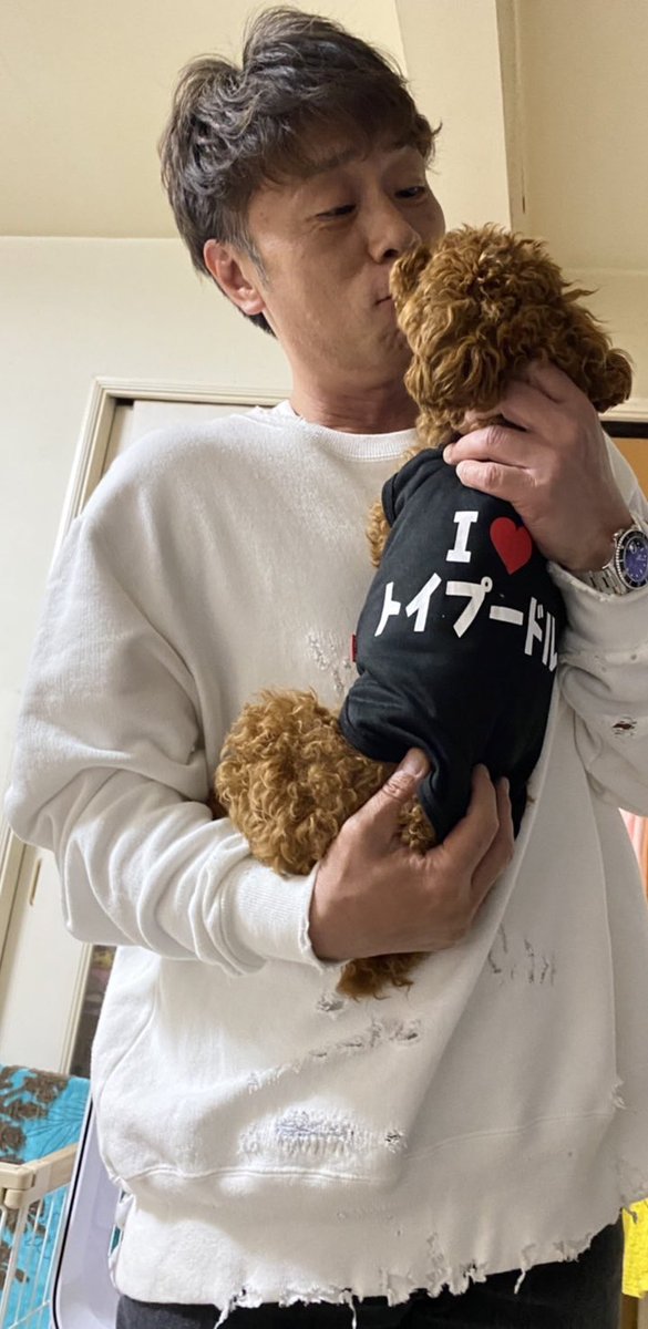 おはようございます🐶🐾
ひっさびさの更新

ドンキで買ったうにの服
何気にお気に入りჱ̒⸝⸝•̀֊•́⸝⸝)