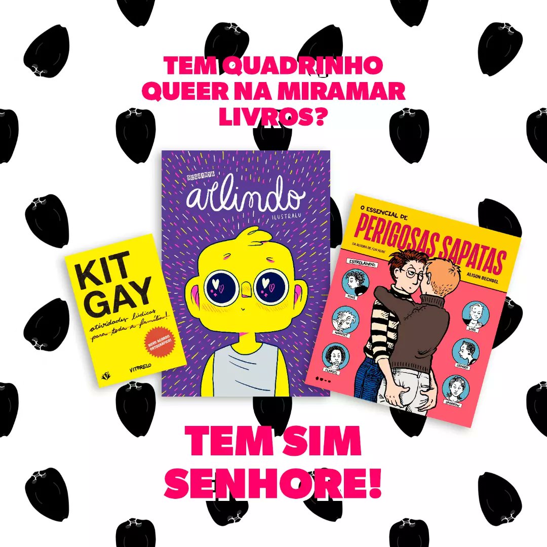 guilhotinaedit's tweet photo. Três tramas completamente diferentes uma da outra, mas com um ponto em comum, porque a diversidade do arco-íris vai além das cores na bandeira.
#livraria #gibiteria #quadrinhos #ilustralu #editoraseguinte #alisonbechdel #editoratodavia #vitorelo #editoraveneta #queer #LGBTQIA https://t.co/ZHlucL2nsr