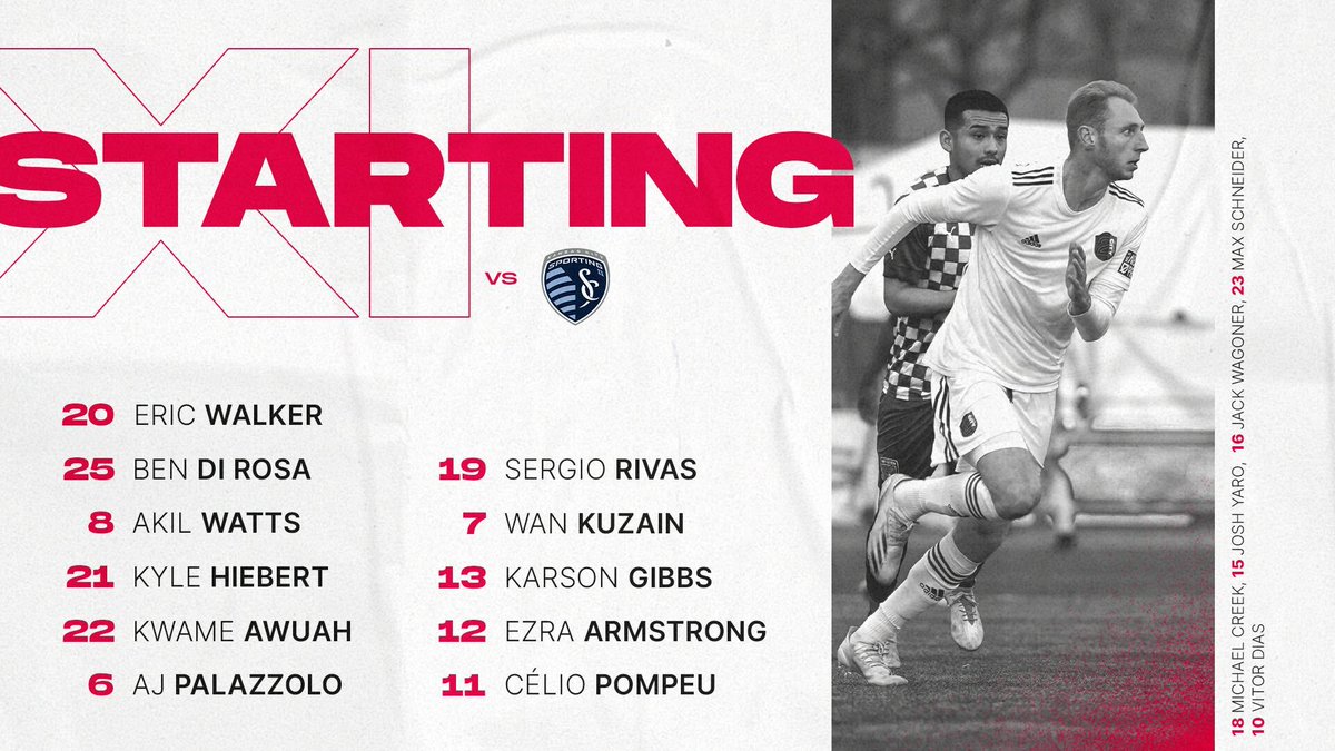 stlCITYsc's tweet photo. Just one thing on our mind: +3️⃣

#SKCvSTL https://t.co/l1M5t1WmmW