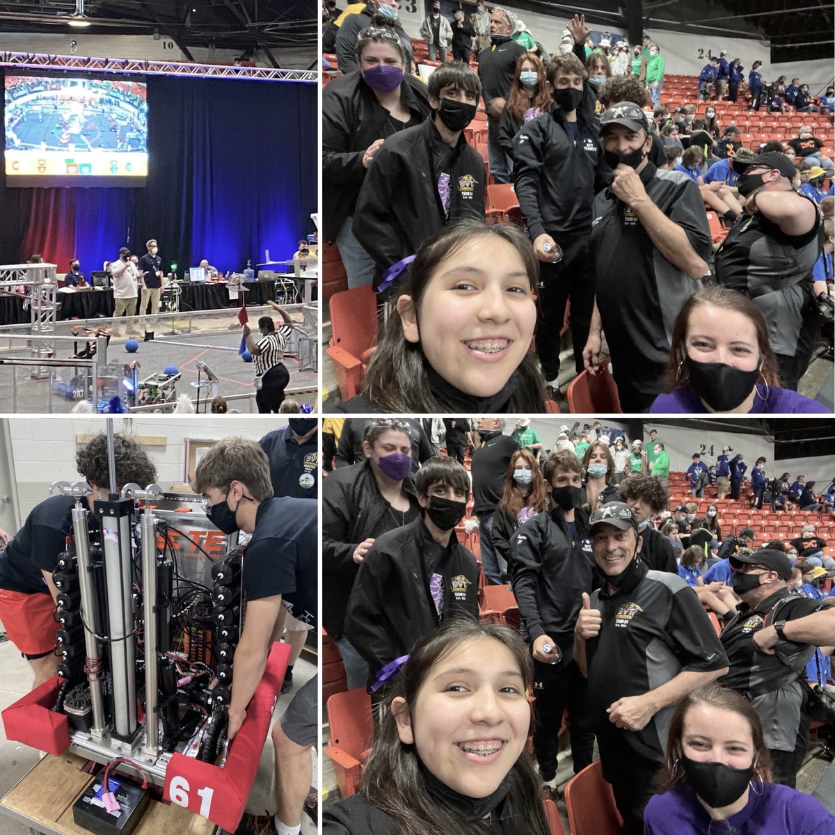The 2022 <a href="/NEFIRST/">NE FIRST</a> DCMP is in the books! We had a fantastic end to our week (and start to our April Break). Though we didn’t make the playoffs, we learned a lot from our peers and made new friends off the field. Best of luck to all teams traveling to Houston next week — Go Robots!