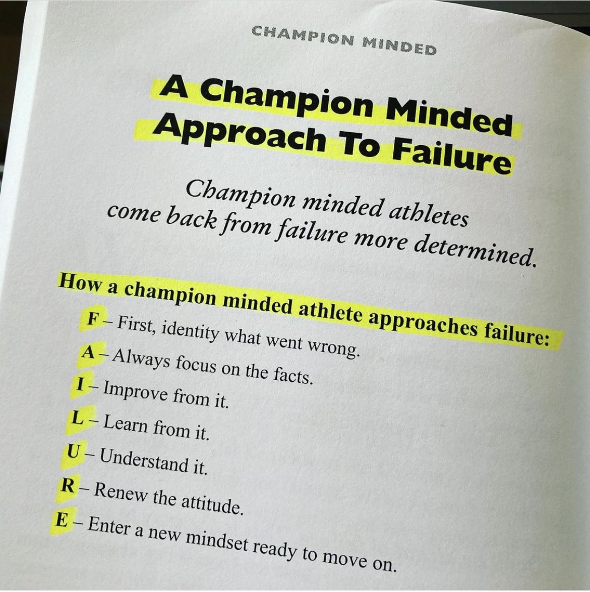 Another week, another opportunity to come back better 💪