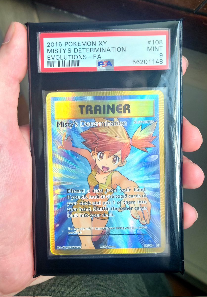 Psa 9 Misty's Determination Giveaway  

-Just retweet 

Winner picked 4/21 🖤