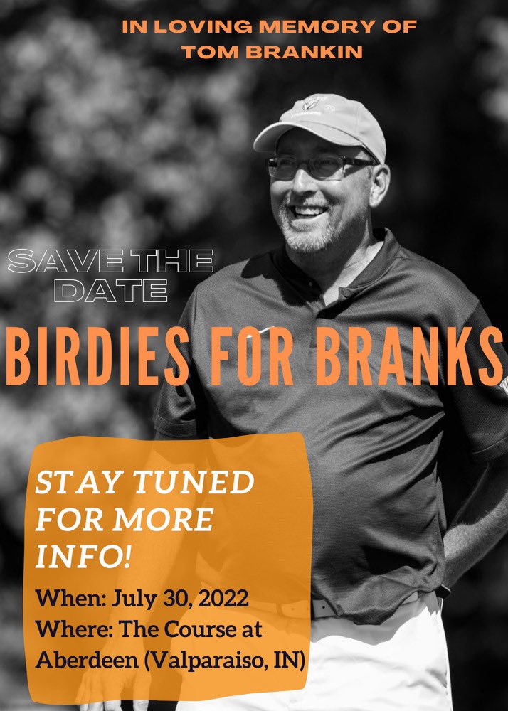 Still working on getting all of the specifics worked out for the event, but make sure to give us a follow to stay up to date on any and all updates regarding the Birdies For Branks Golf Outing!