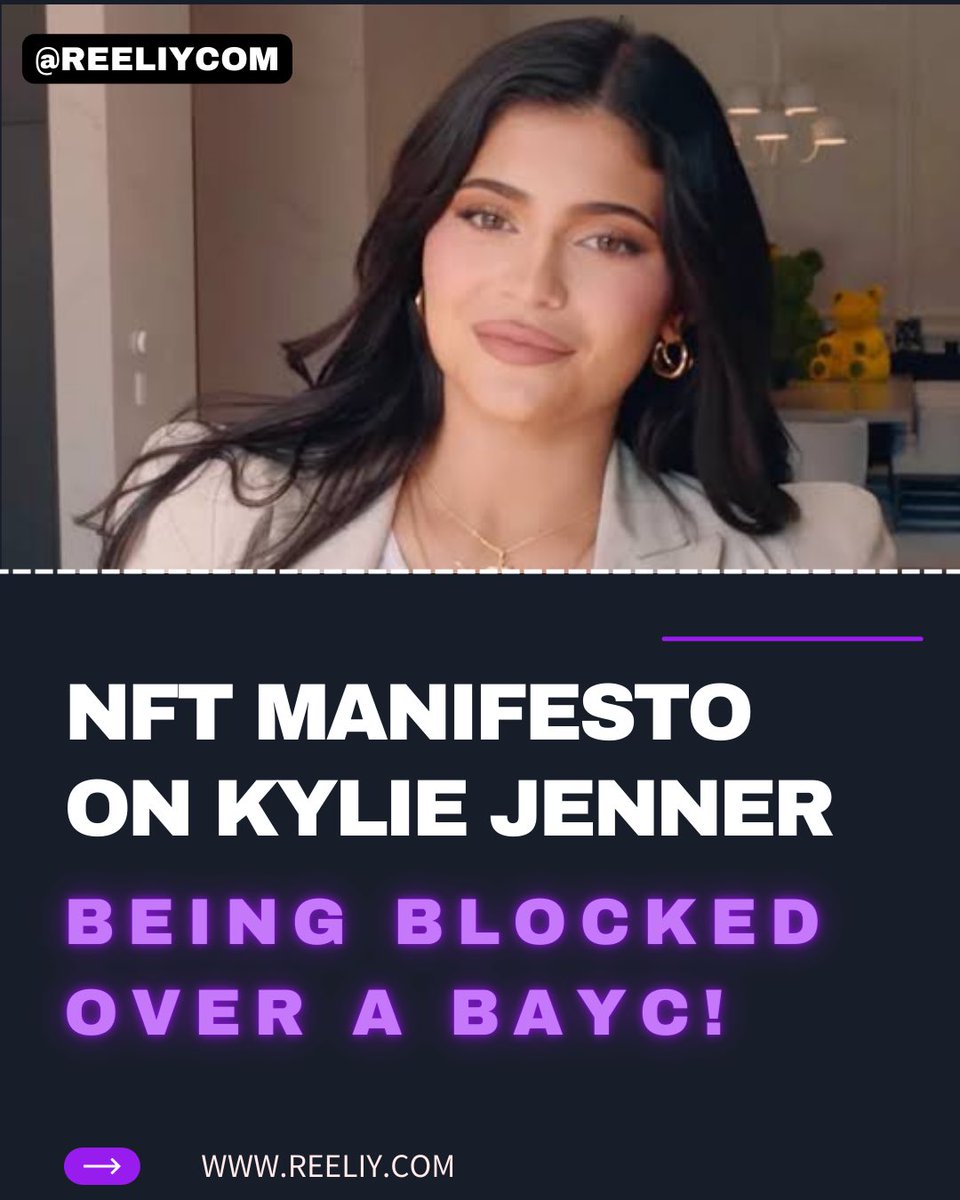 reeliycom's tweet photo. Kylie Jenner allegedly requested user WillyTheDegen to buy one of his #BAYC NFTs in private, according to Twitter user WillyTheDegen. After he allegedly blocked her to demonstrate his views surrounding the #NFT culture, a debate erupted among the community.
#NFTs #NFTCommunity https://t.co/TqaTP6O97V