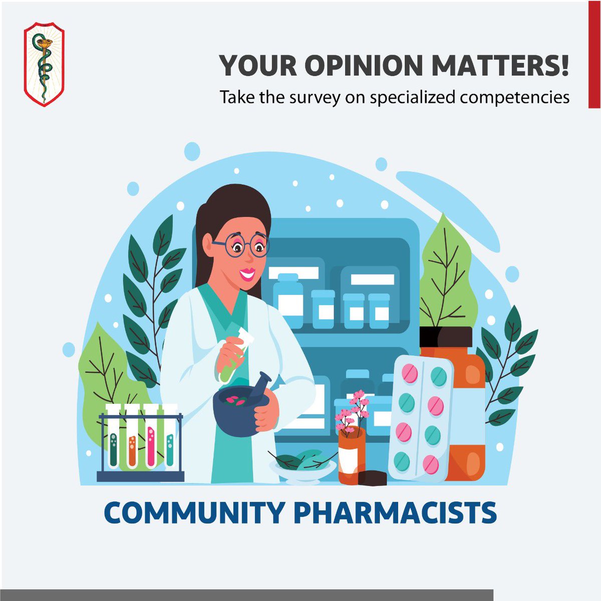 Dear colleague, Contribute to the advancement of the profession. Fill out the survey about specialized competencies and help us identify your needs. YOUR OPINION MATTERS! forms.gle/Zz4SrzTyFW6zFK…