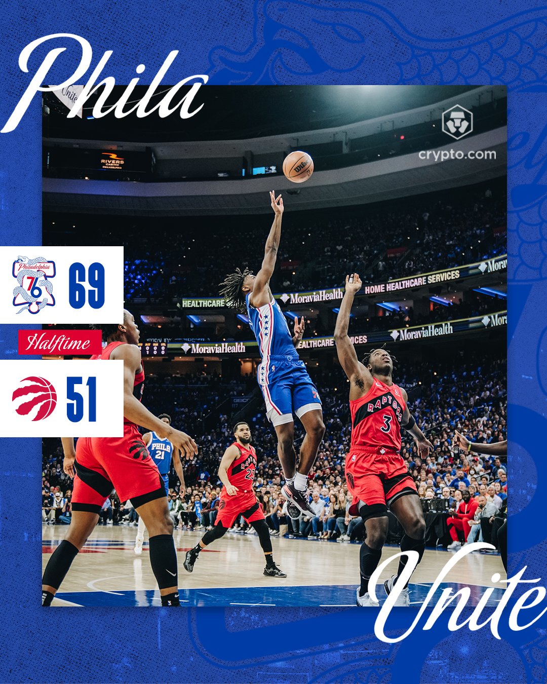 Philadelphia 76ers On Twitter Ahead At The Half ёякщ Cryptocom Https
