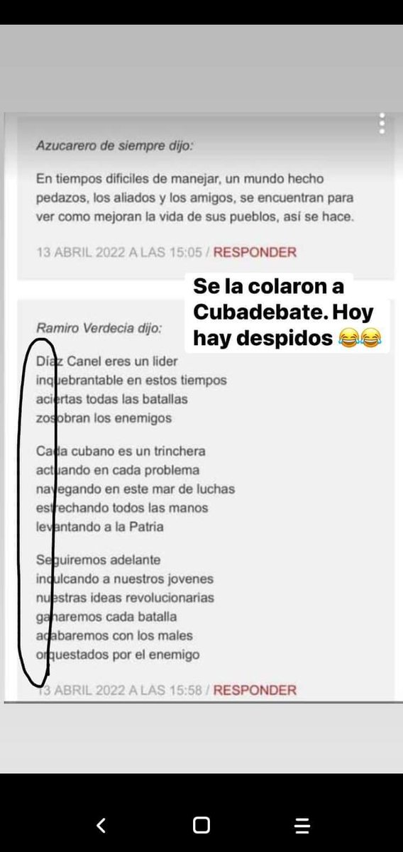 yaneliblog's tweet photo. Un #acronimo al dictador de @liscuestacuba Habla @cubadebatecu 🤣 https://t.co/3n0uR8zGaw