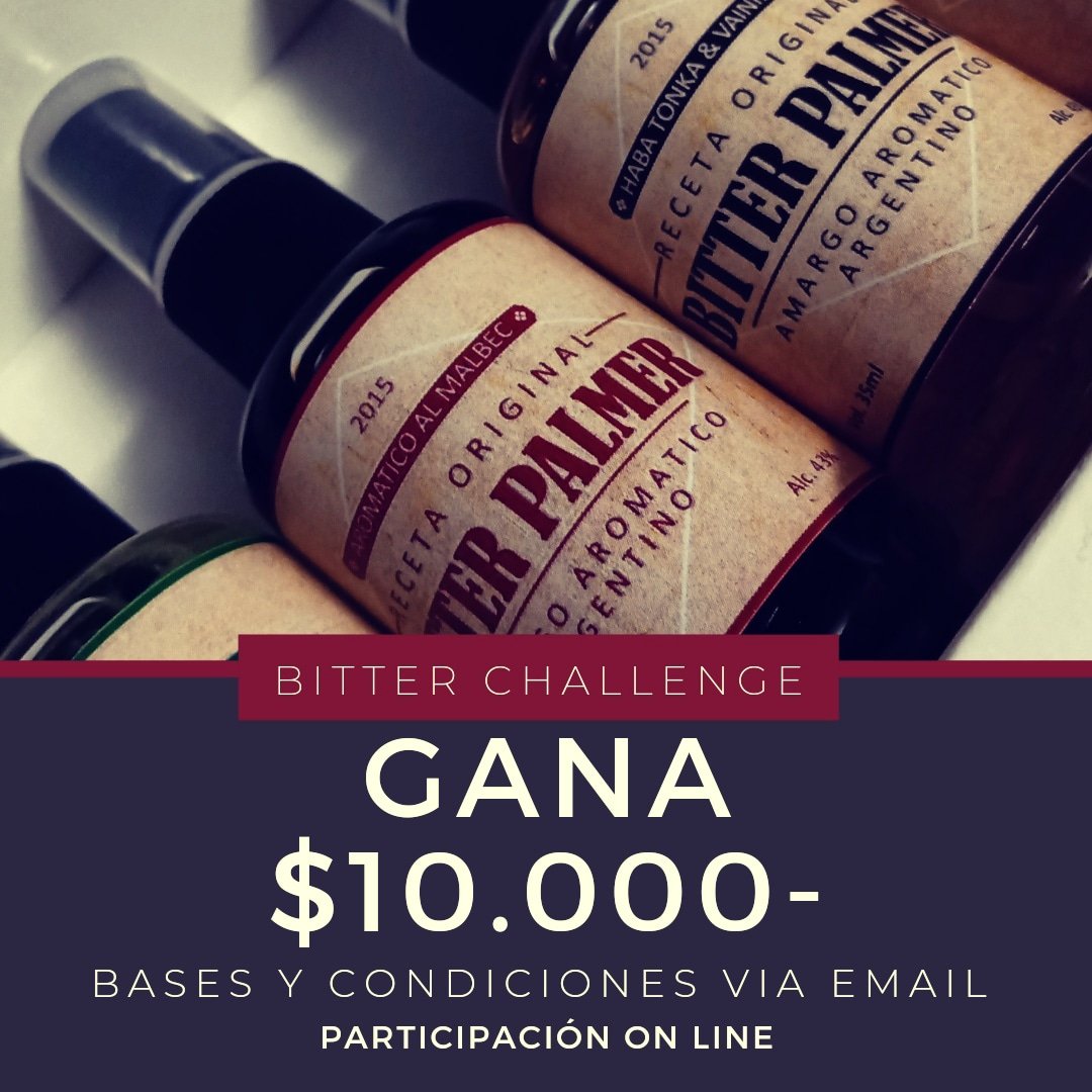 Te esperamos en nuestro IG: <a href="/BitterPalmer/">Bitter Palmer</a>