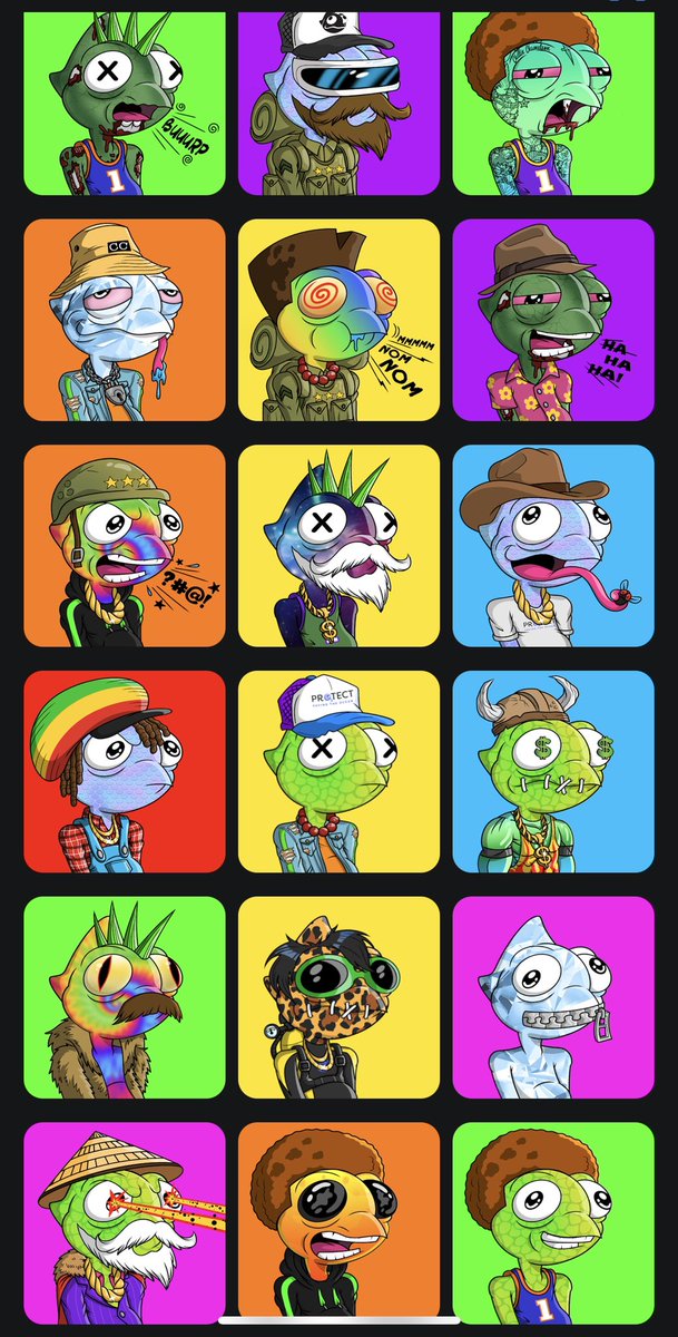 TheCoachCarver's tweet photo. @Chillnchameleon @fishyfamNFT Iβd say that the #chamalia definitely loves the FishyFam! We definitely need to team up and clean up this earth! #ChamsLoveFishys #FishysLoveChams? https://t.co/2TcWhDnciH