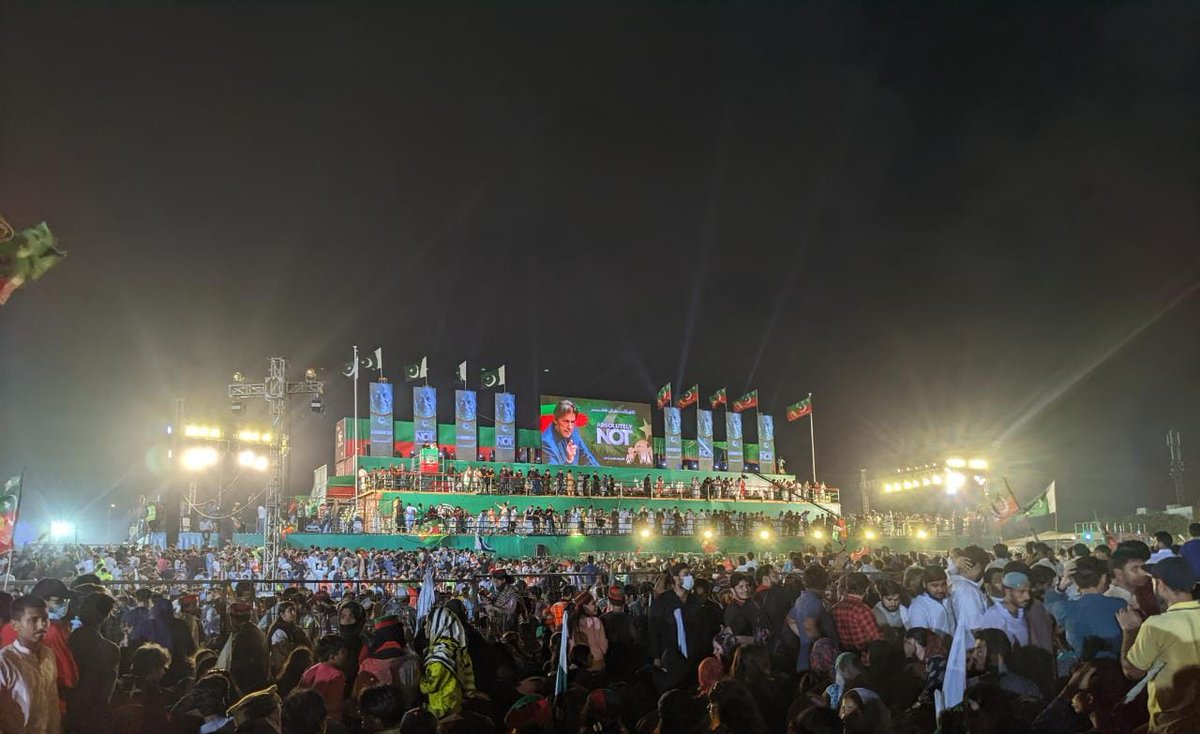 umarAsiddiqui's tweet photo. #KarachiJalsaPTI https://t.co/7ua2K6XXGI