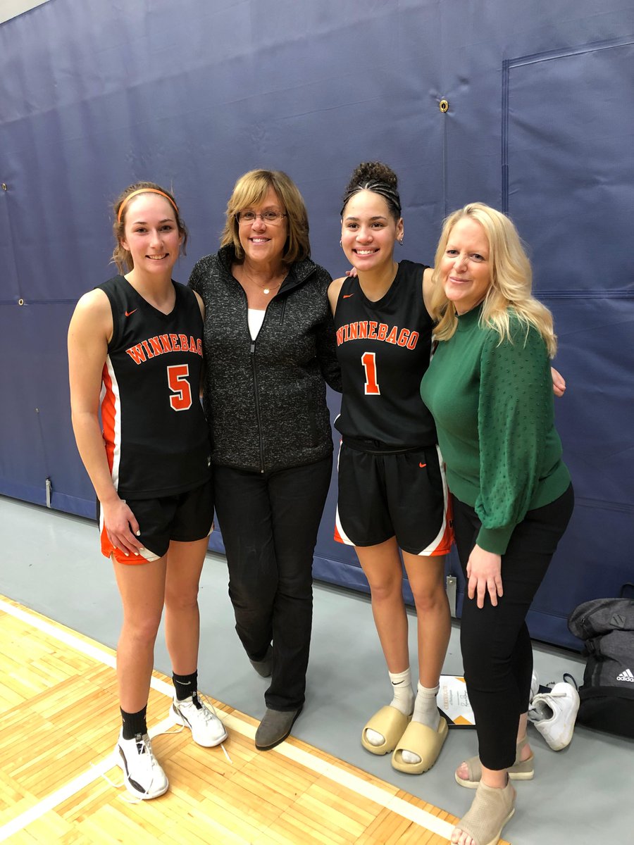BagoAD's tweet photo. Congrats to our Rising All Stars Miyah and MVP Renee! Coached one last time by Coach Krause and Coach Williams. https://t.co/Xdl0eLarm6