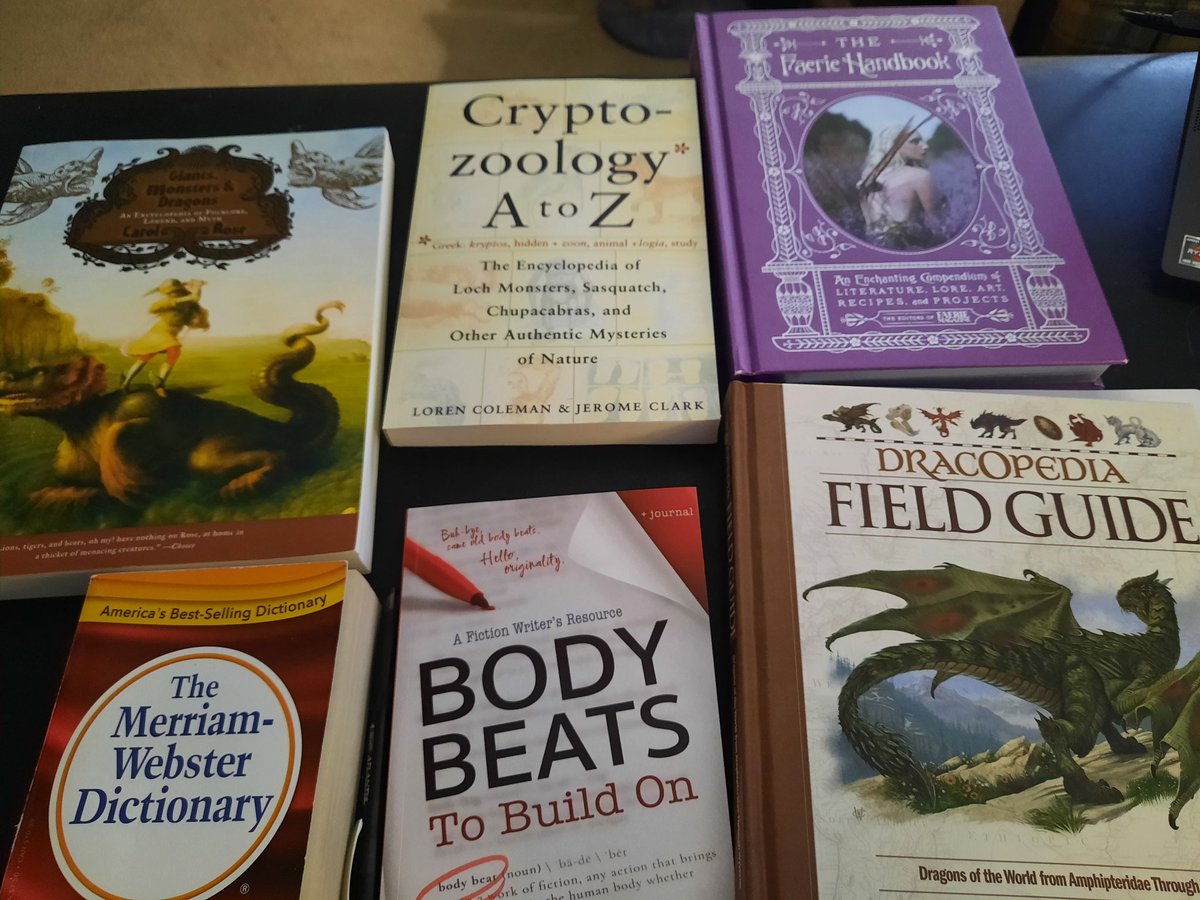 anime_hero_jm's tweet image. When you collect the books you need for writing urban fantasy and you need some reference. #writing #writingreference #outlining