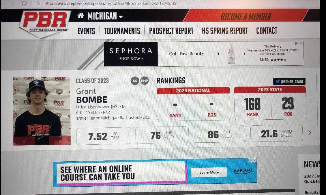 bombe_grant's tweet photo. @IKE_BSBL @PBRMIScout @FlatgroundApp @FlatgroundBats @OAITraining https://t.co/AC6wyCw1YH