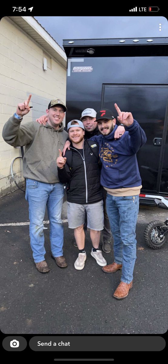 ZacKnable's tweet photo. Words from himself “one track wonder” @LoganWagner_1 https://t.co/22uXRVNtev