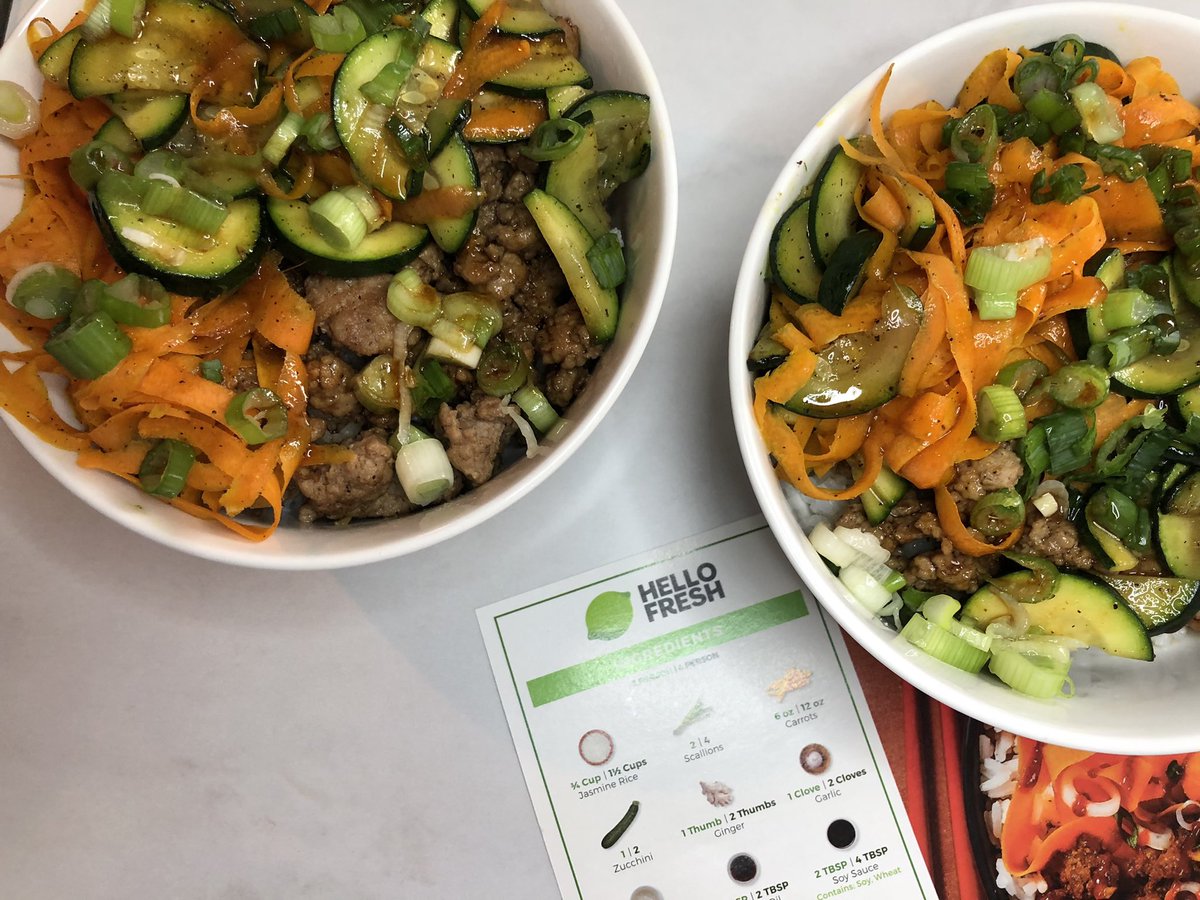 Ohmagoodness… 😍 this 
Bibimbap from <a href="/HelloFresh/">HelloFresh US</a> was 💯 🔥 👌 

Use code POGSE3947 for up to 16 FREE MEALS + 3 FREE GIFTS across 6 HelloFresh boxes, plus free shipping at strms.net/hellofresh_lvl…
#ad